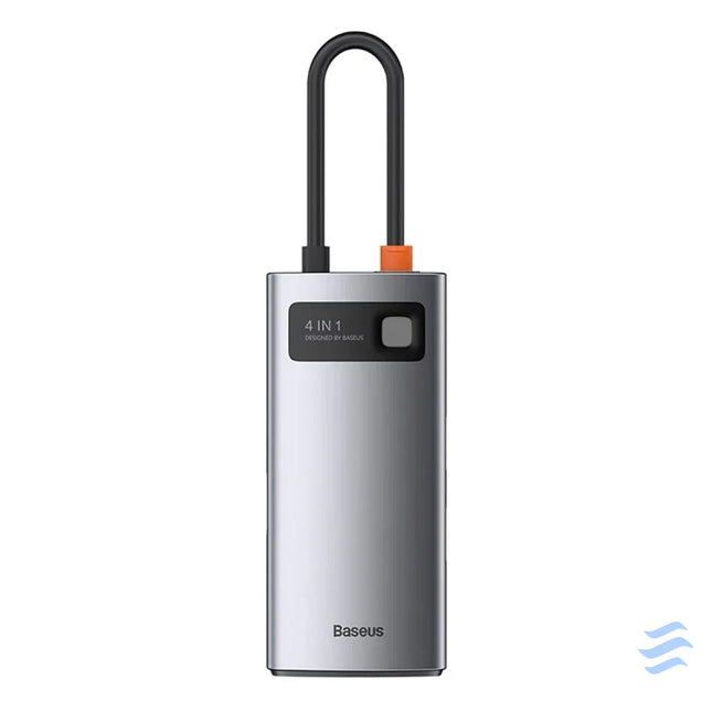Hub 4in1 Baseus Metal Gleam Series USB C to USB 3.0 + USB 2.0 + HDMI + USB C PD Hubs