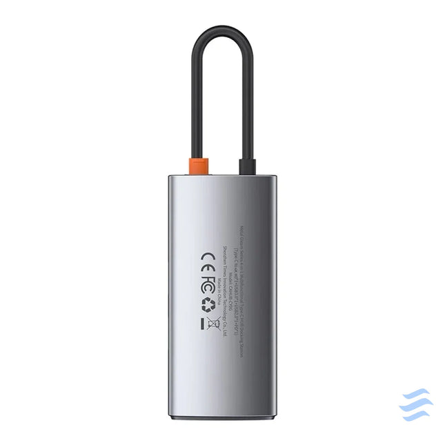 Hub 4in1 Baseus Metal Gleam Series USB C to USB 3.0 + USB 2.0 + HDMI + USB C PD Hubs