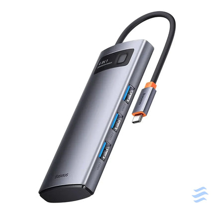 Hub 4in1 Baseus Metal Gleam Series USB C to 4x USB 3.0 Hubs
