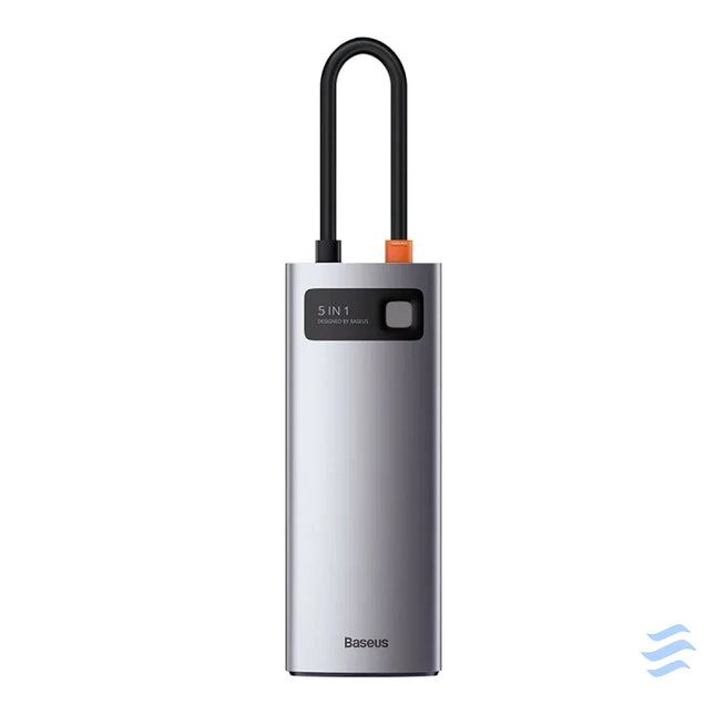 Hub 5in1 Baseus Metal Gleam Series USB C to 3x USB 3.0 + HDMI + USB C PD Hubs