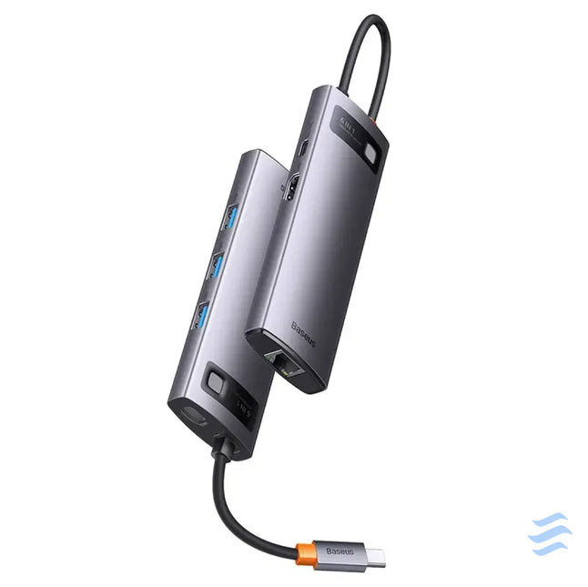 Hub 6in1 Baseus StarJoy Series USB C to 3x USB 3.0 + HDMI + USB C PD + RJ45 Hubs