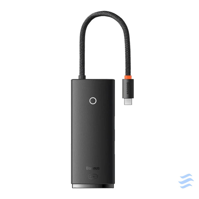 Hub 6w1 Baseus Lite Series USB C to 2x USB 3.0 + USB C PD + HDMI + SD/TF (black) Hubs