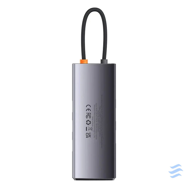Hub 7in1 Baseus Metal Gleam Series USB C to 3x USB 3.0 + 2x HDMI + USB C PD + Ethernet RJ45 Hubs