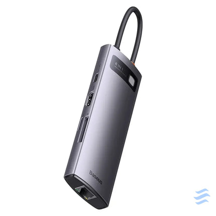 Hub 8in1 Baseus StarJoy Series USB C to 3x USB 3.1 + HDMI + USB C PD + RJ45 + microSD/SD Hubs