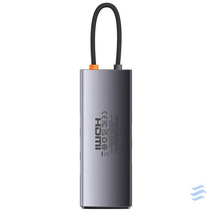 Hub 8w1 Baseus StarJoy Metal Glam Series USB C do HDMI + 3 x USB 3.0 + USB C PD + RJ45 + SD/TF Hubs