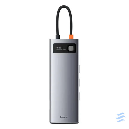 Hub 9in1 Baseus Metal Gleam Series USB C to 3x USB 3.0 + HDMI + USB C PD + Ethernet RJ45 + microSD/SD + VGA Hubs