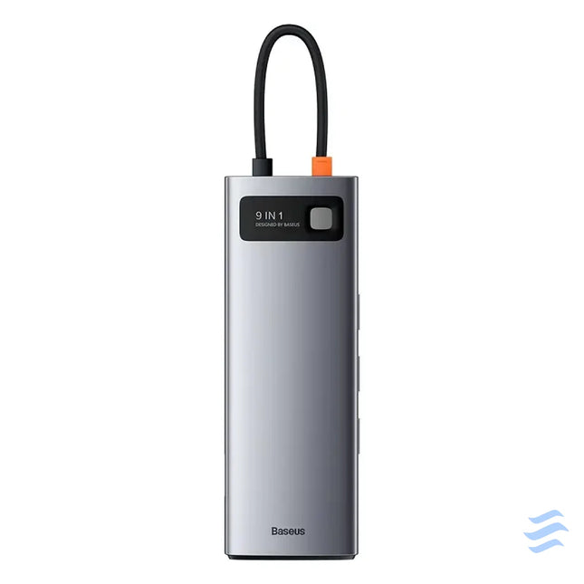 Hub 9in1 Baseus Metal Gleam Series USB C to 3x USB 3.0 + HDMI + USB C PD + Ethernet RJ45 + microSD/SD + VGA Hubs