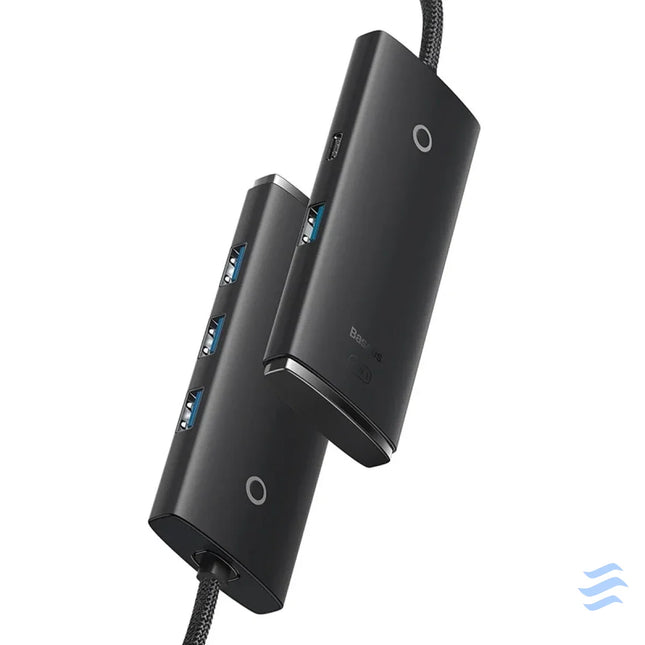 HUB Adapter 4 Port USB C Baseus OS Lite 25cm (Black) Hubs