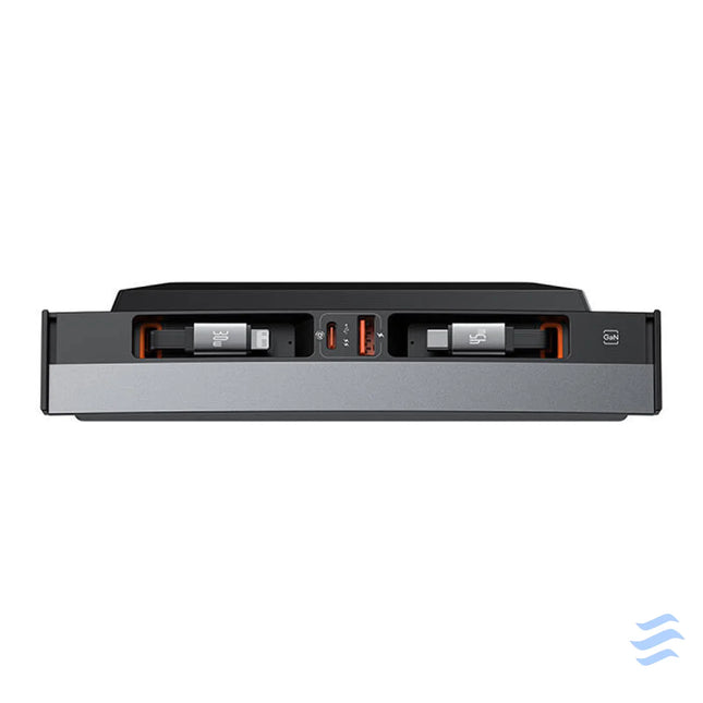 Hub Baseus T Space with USB C to lightning cables for Tesla Cars (black) Hubs