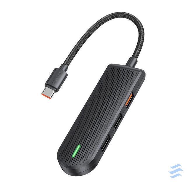 Hub USB C Mcdodo HU 1430 5w1 (USB2.0*3,USB3.0*1,SD/TF) Hubs