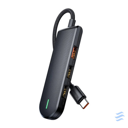 Hub USB C Mcdodo HU 1430 5w1 (USB2.0*3,USB3.0*1,SD/TF) Hubs