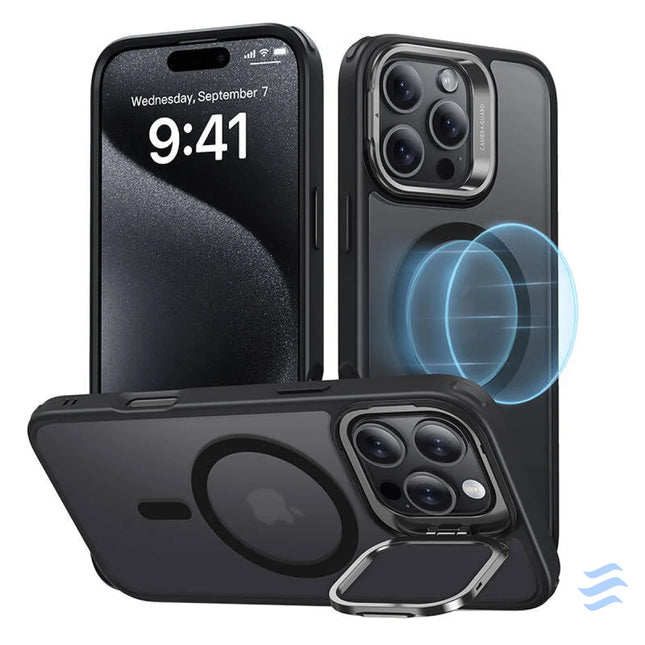 Hybrid Case (HaloLock) ESR with stand for iPhone 16 Pro Max (black) Protective cases for smartphones