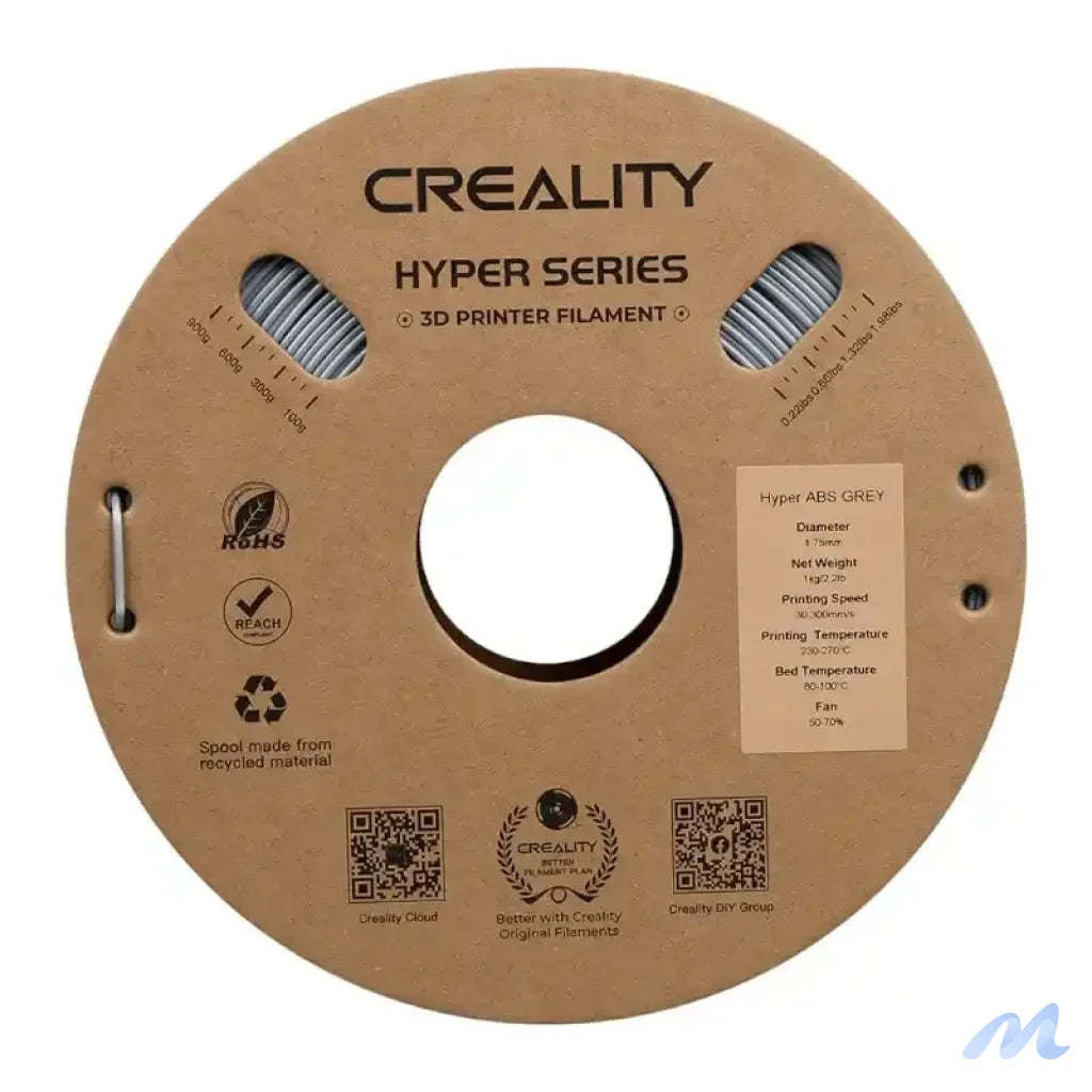 Hyper ABS Filament Creality (Grey)
