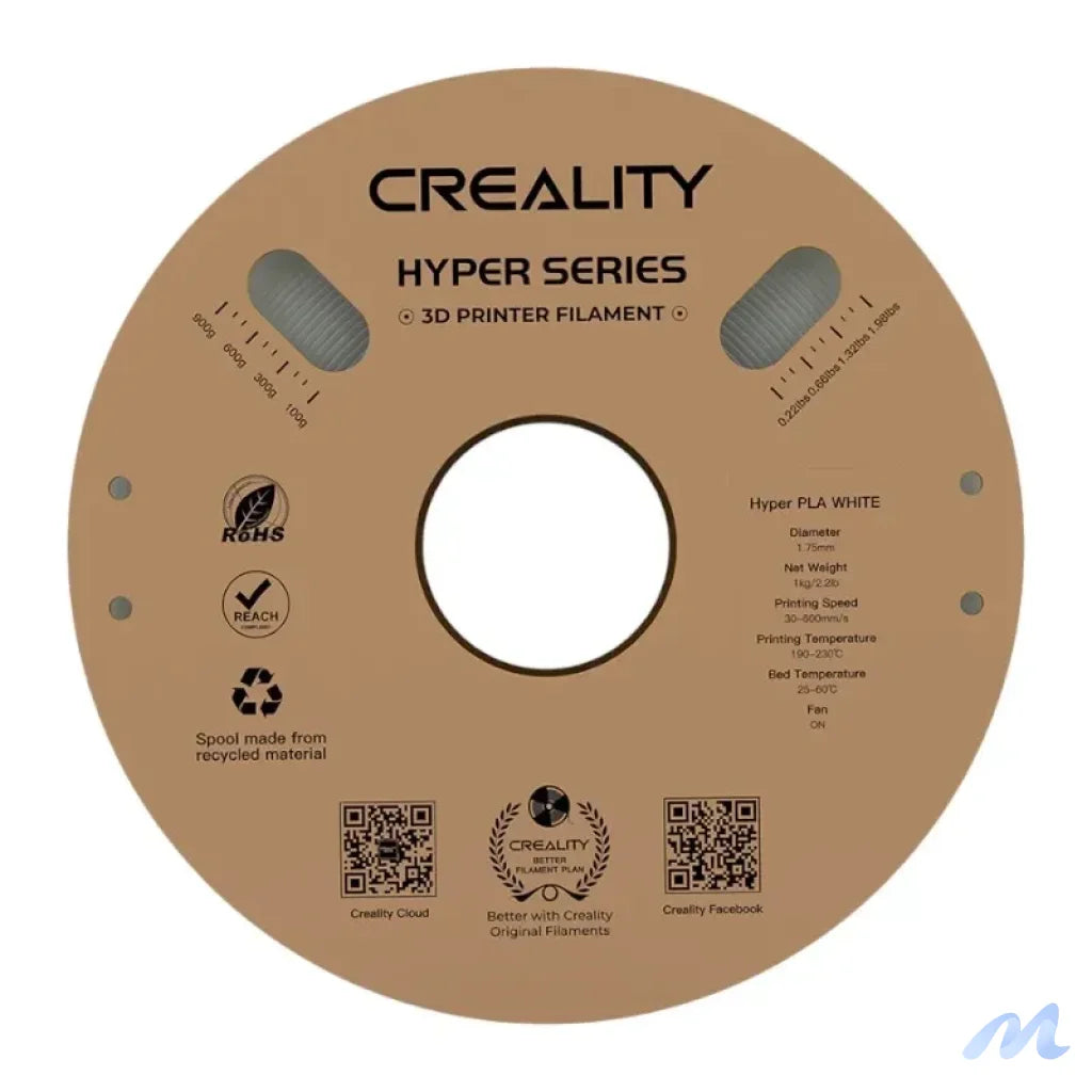 Hyper PLA Filament Creality (White)