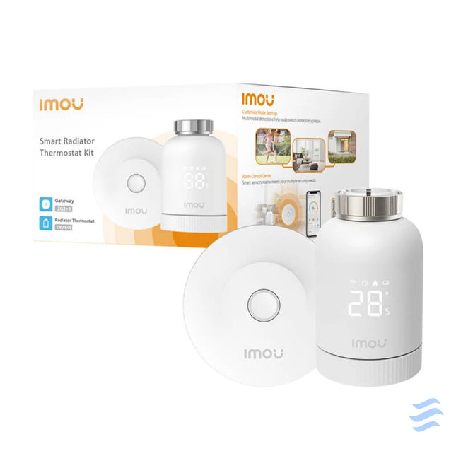 IMOU KIT TRV1 EU 2 ZigBee thermostatic head kit with 6 adapters and gateway Thermostatic heads