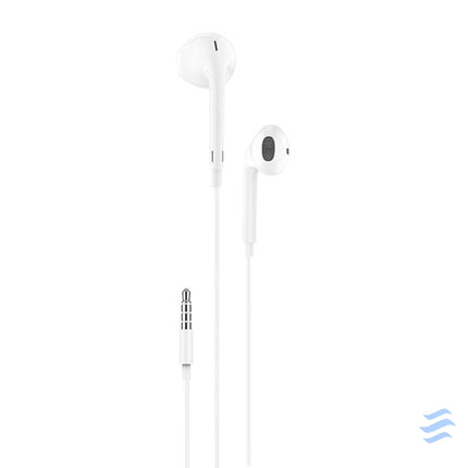 In ear headphones wired Foneng T34 mini jack 3.5mm remote control (white) Wired