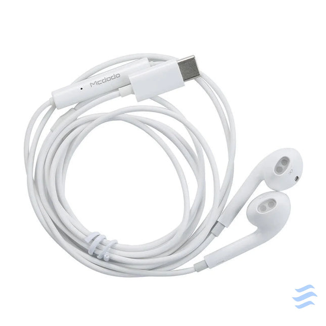 In ear wired headphones Mcdodo HP 6070 (white) Wired