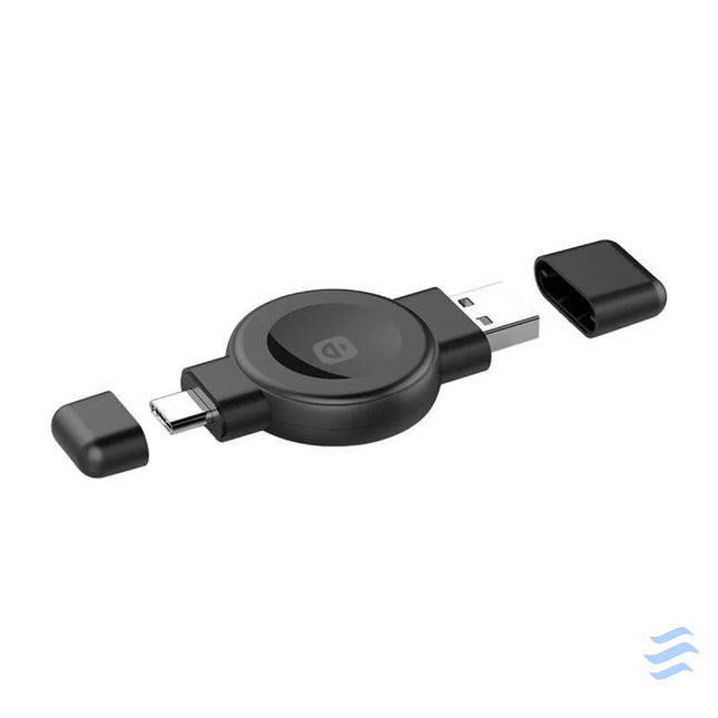 In line Choetech T606 F wireless charger for smartwatch (black) Other