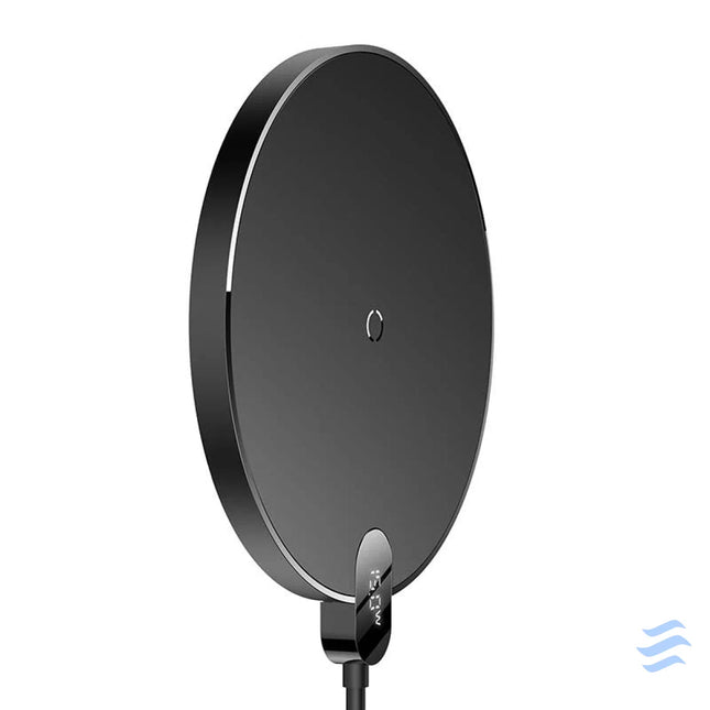 Inductive wireless charger Baseus Digital LED 15W (black) Wireless chargers