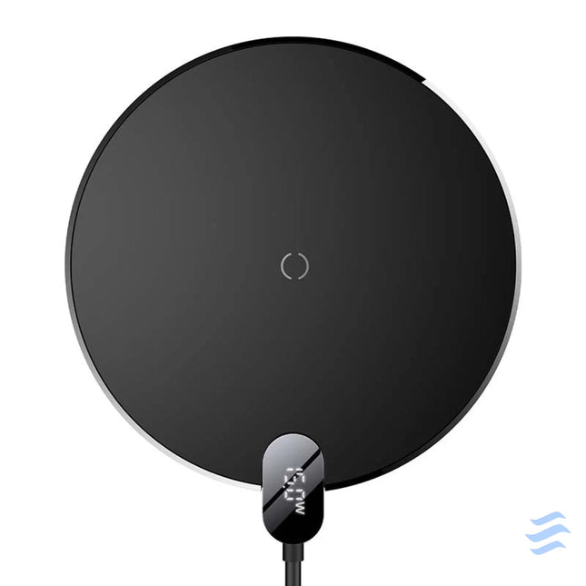 Inductive wireless charger Baseus Digital LED 15W (black) Wireless chargers