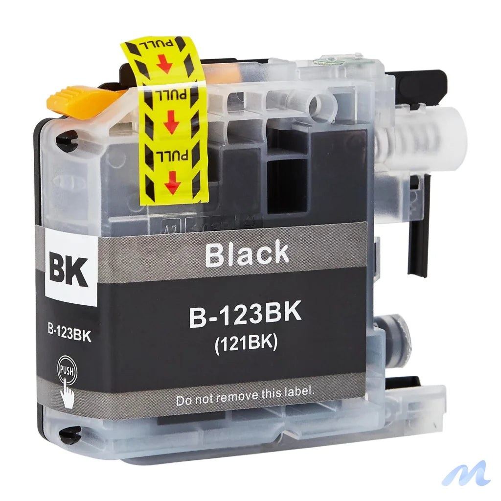Ink for Brother | LC123BK | black | 16 ml | bulk