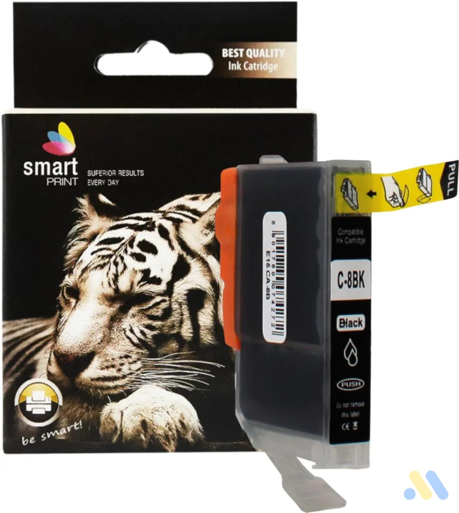 Ink for Canon | 0620B / CLI8BK | black | 14 ml | Smart Print