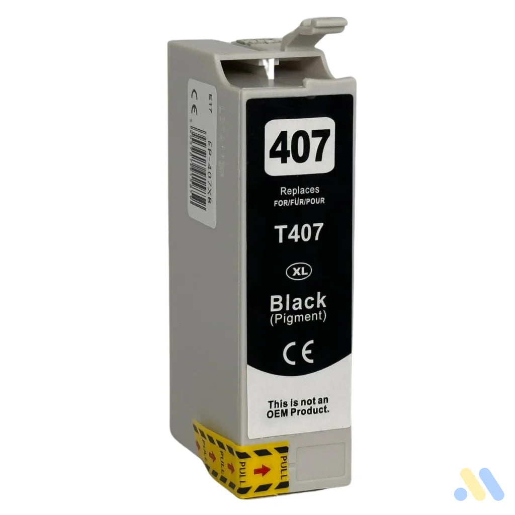 Ink for Epson | 407XL / T07U1 | black | 45 ml | bulk