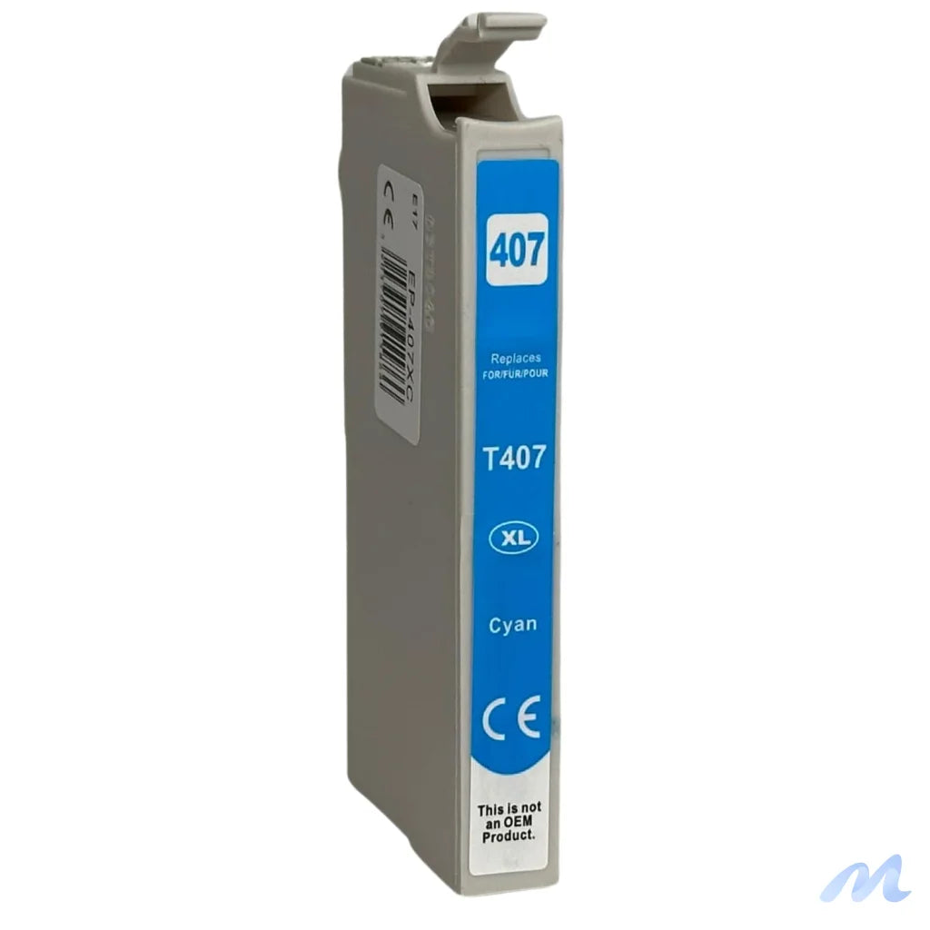 Ink for Epson | 407XL / T07U2 | cyan | 26 ml | bulk