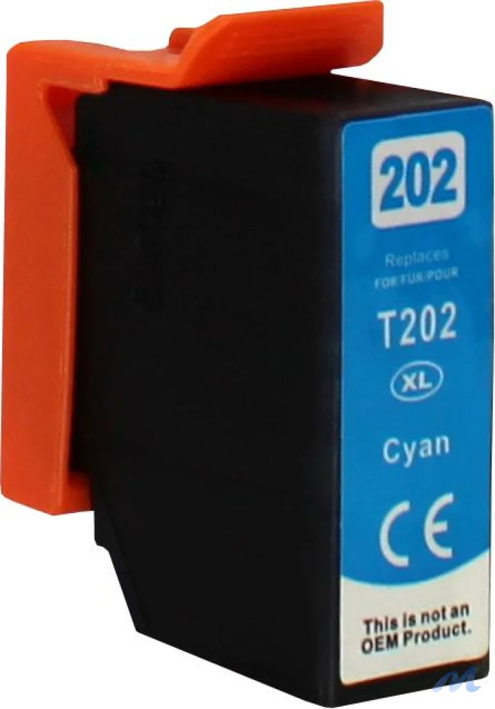 Ink for Epson | C13T02H24010 / 202XL | cyan | 13 ml | bulk
