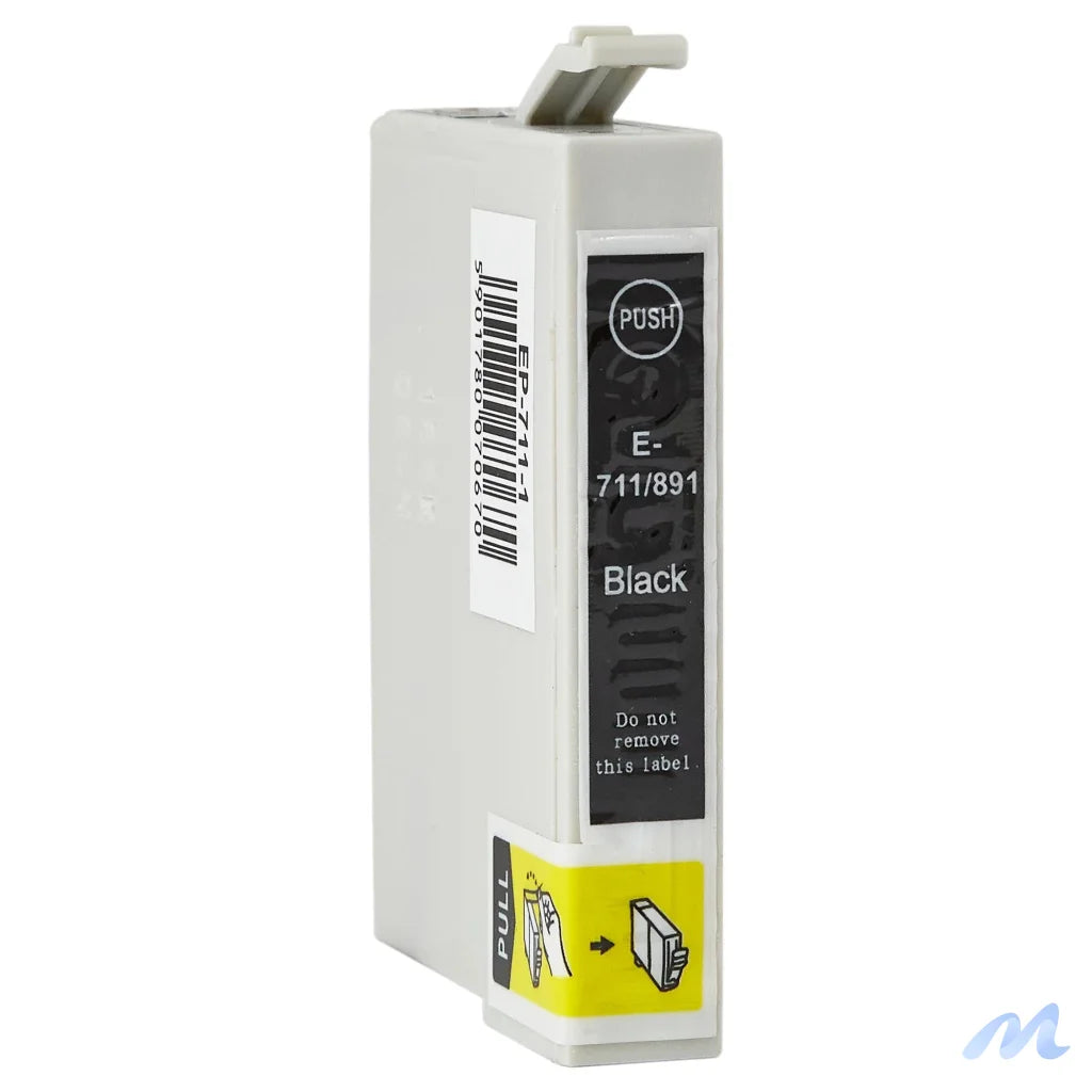 Ink for Epson | C13T07114011 / T0711 | black | 15 ml | bulk