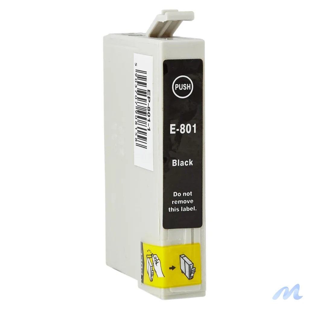 Ink for Epson | C13T08014010 / T0801 | black | 15 ml | bulk
