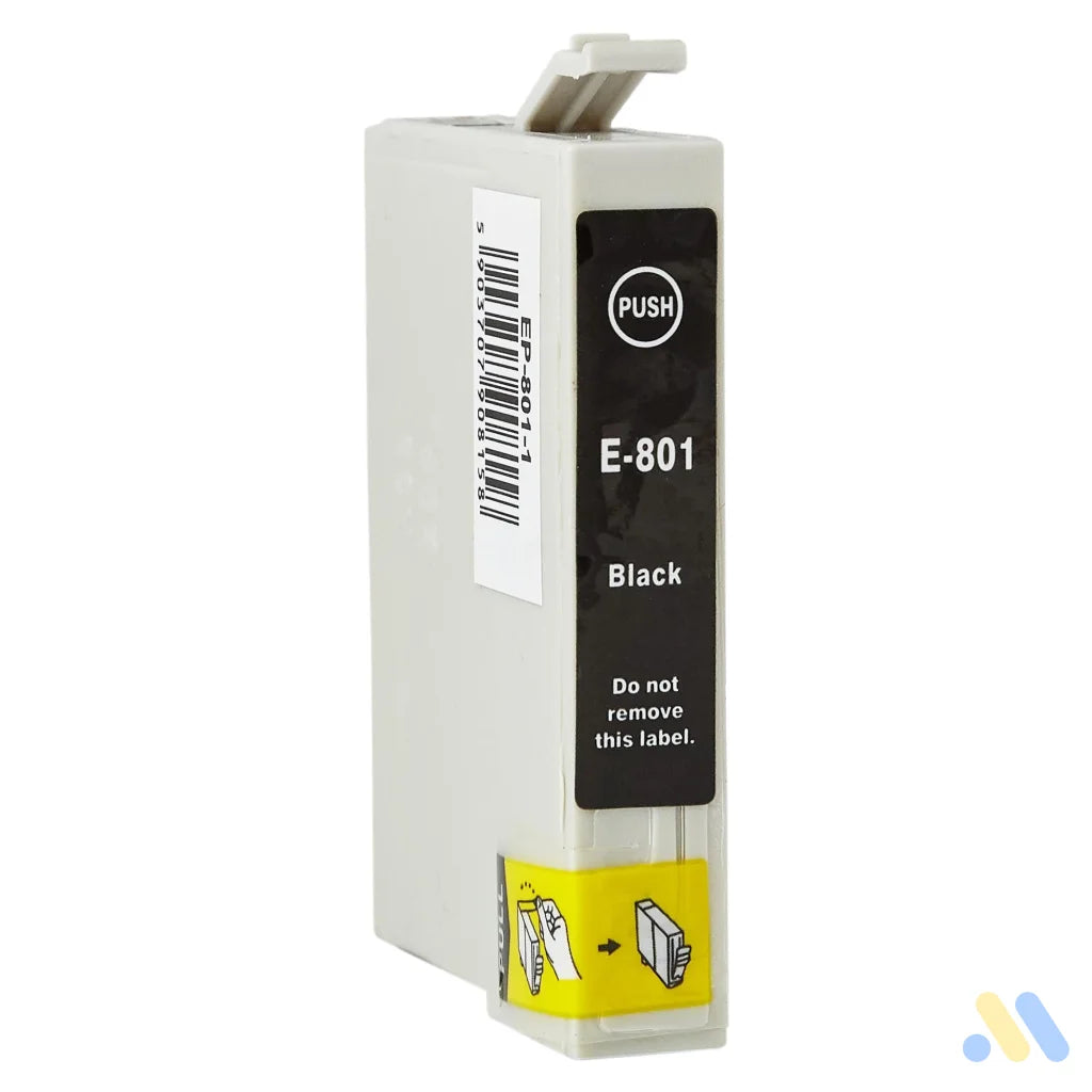 Ink for Epson | C13T08014010 / T0801 | black | 15 ml | bulk