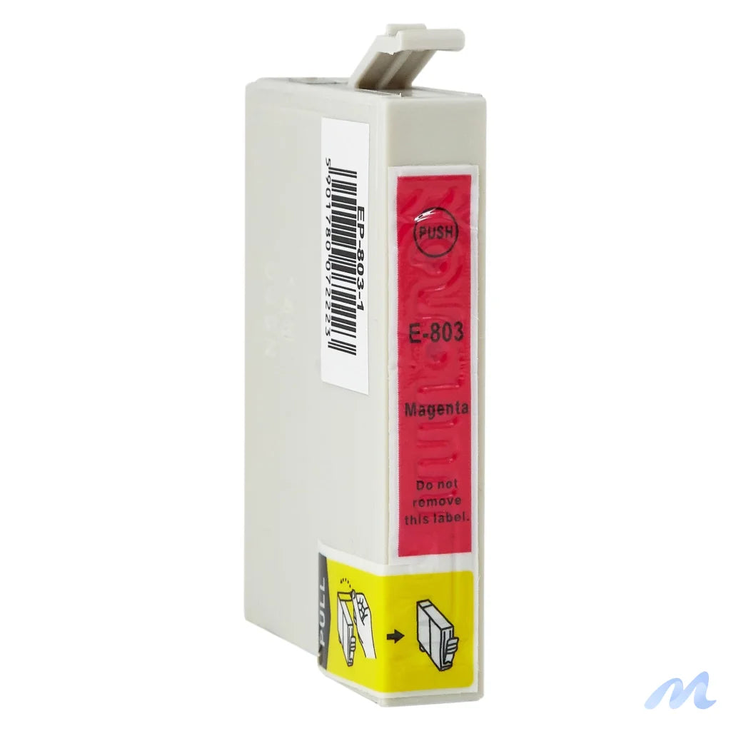 Ink for Epson | C13T08034010 / T0803 | magenta | 14 ml | bulk