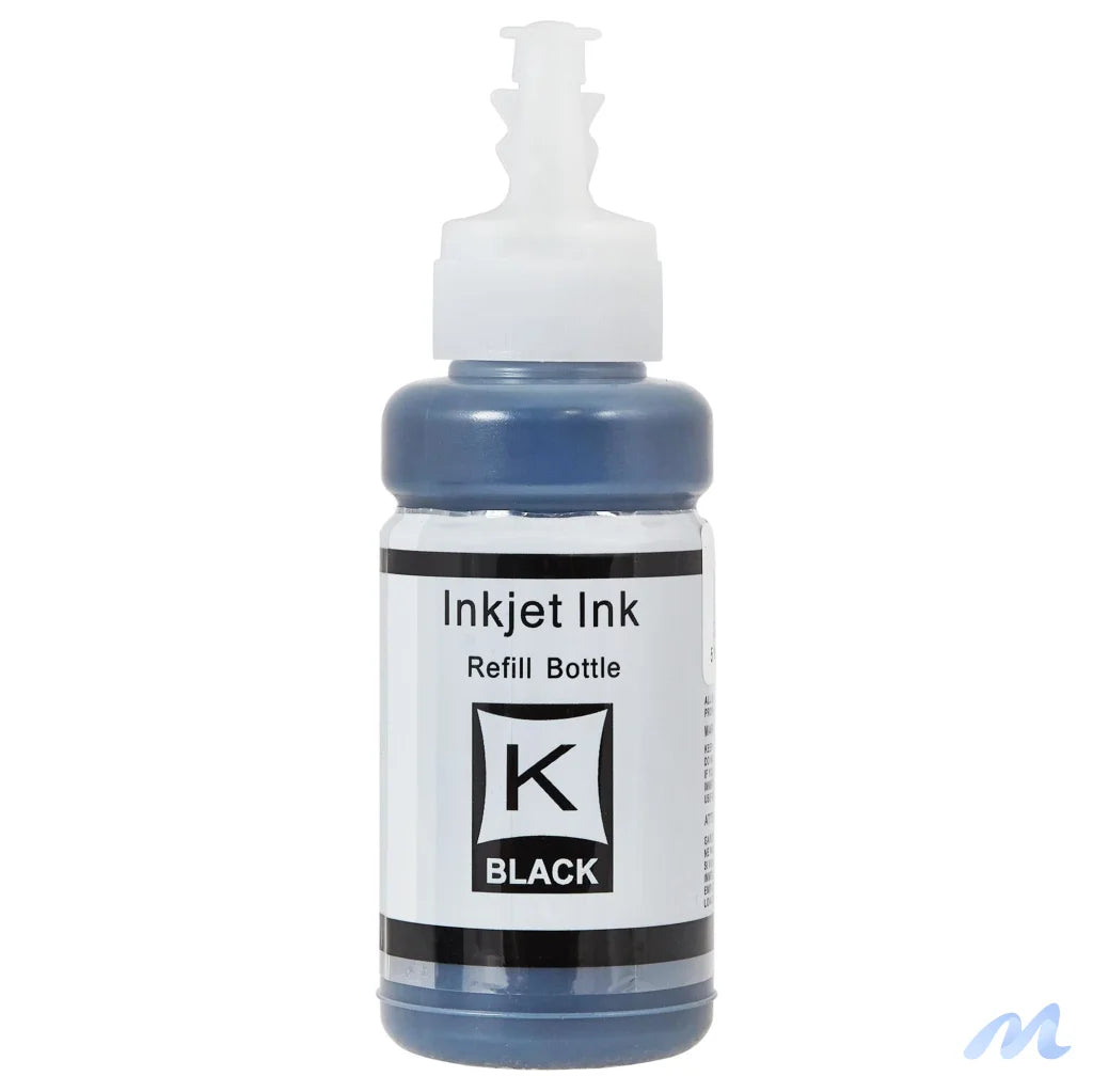 Ink for Epson | C13T66414A / T6641 | black | 70 ml | bulk