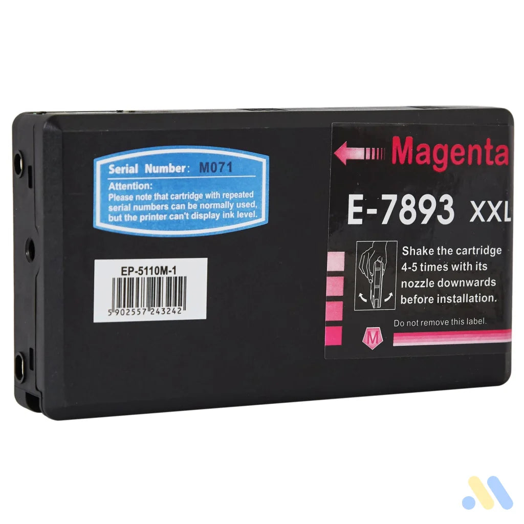 Ink for Epson | C13T789340 / T7893 | magenta | 36 ml | bulk