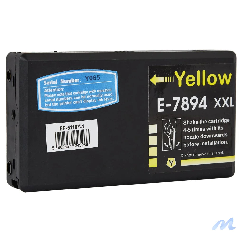 Ink for Epson | C13T789440 / T7894 | yellow | 36 ml | bulk