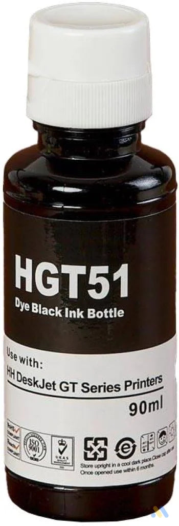 Ink for HP | X4E40AE | black | 90 ml | bulk