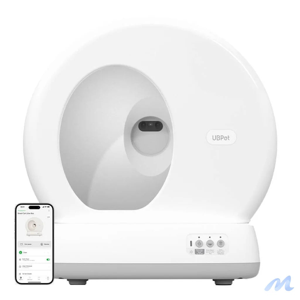 Intelligent self-cleaning cat litterbox with camera UBPet C10 Pro