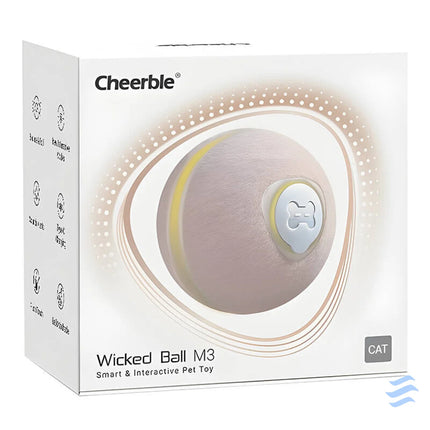 Interactive Animal Cheerble Wicked Ball M3 (beige) Toys