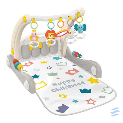 Interactive educational 2 in 1 walker + piano Huanger HE0621 Walkers and interactive tables