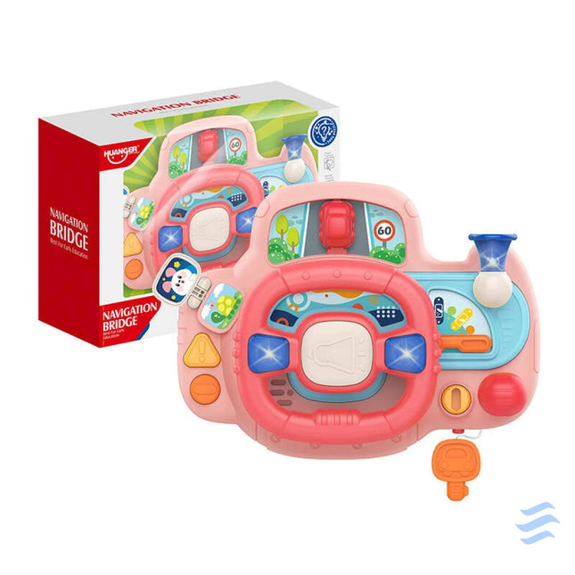 Interactive steering wheel for kids Huanger HE0542 Educational and interactive
