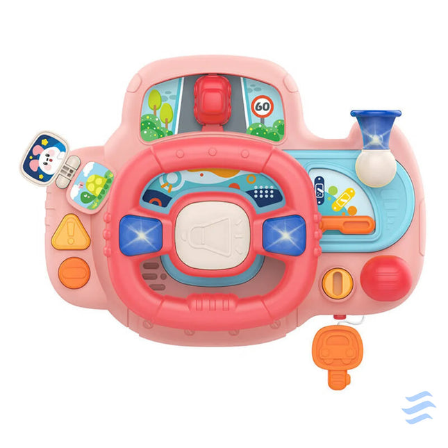 Interactive steering wheel for kids Huanger HE0542 Educational and interactive