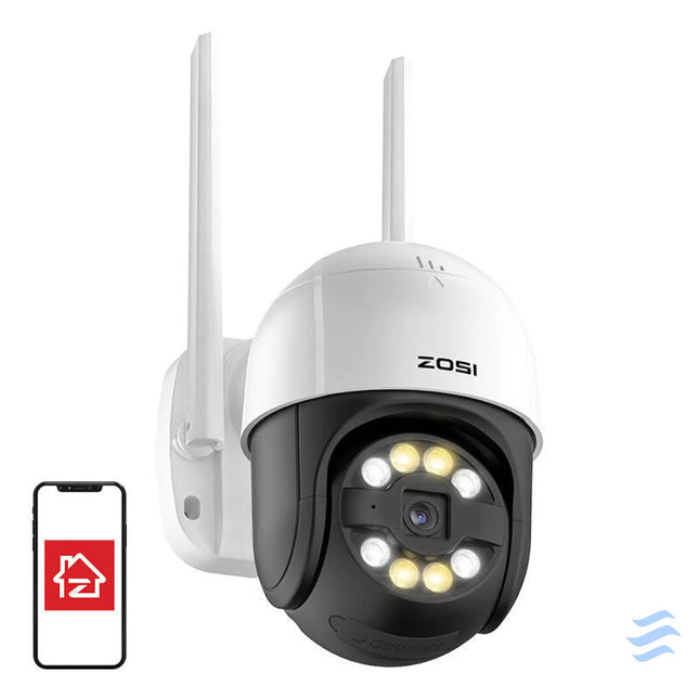 IP Outdoor Camera ZOSI C289 WiFi Pan Tilt 3MP IP66 with 32GB microSD card IP cameras