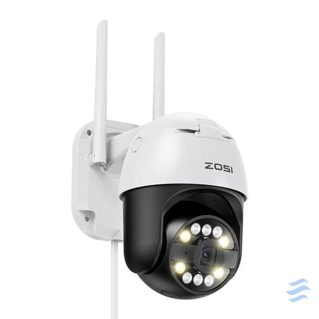 IP Outdoor Camera ZOSI C296 WiFi Pan Tilt 8MP Dual IP66 with 32GB microSD card IP cameras