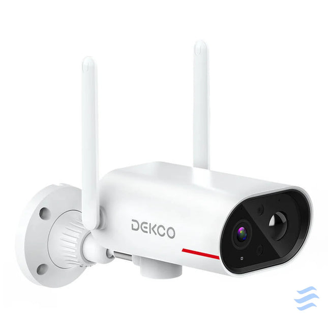 IP Outdoor WiFi camera with solar panel DEKCO DC8L 3MP IP cameras