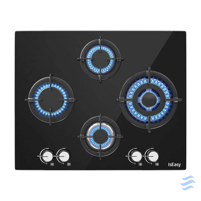 IsEasy MGBG 604B glass gas cooktop For cooking
