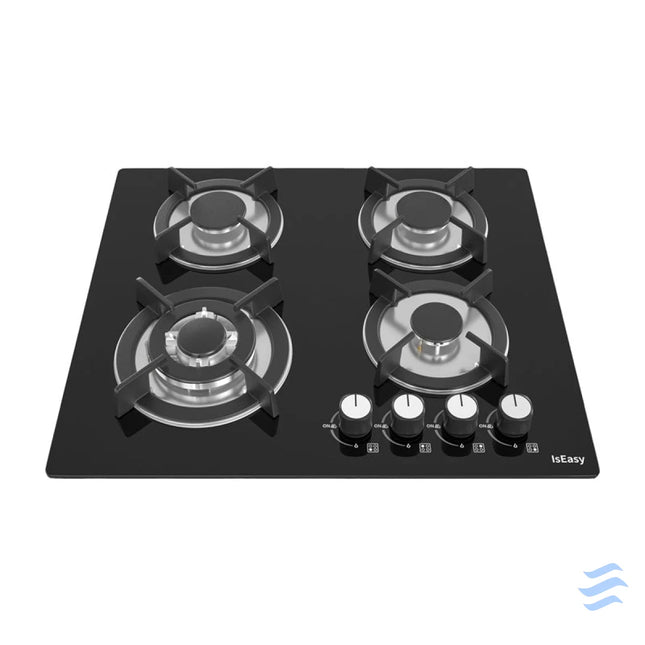 IsEasy MGBG 604B glass gas hob For cooking
