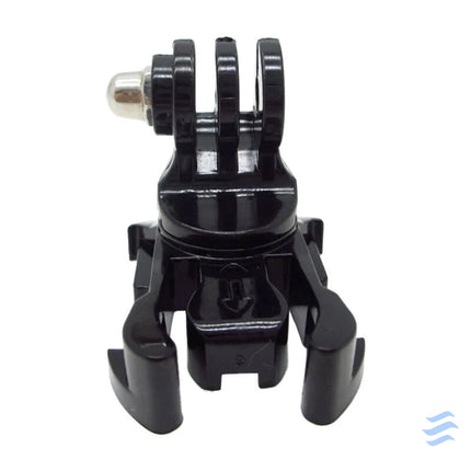 J Hook 360 degree rotating clamp for sports cameras Straps mounts and holders