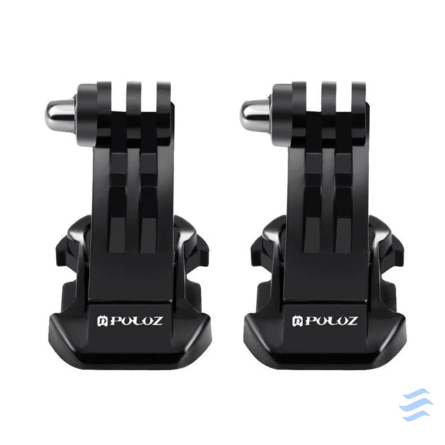 J Hook Puluz mount for sports cameras (DJI GoPro Insta360)(2x) Booms and selfie sticks