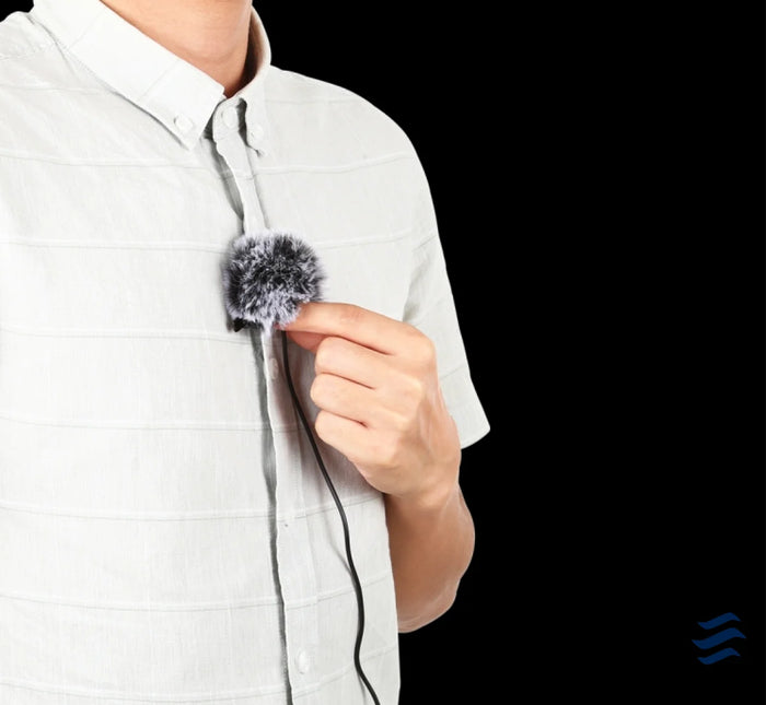 Jack Puluz tie microphone with clip PU425 1.5m USB C Lavalier